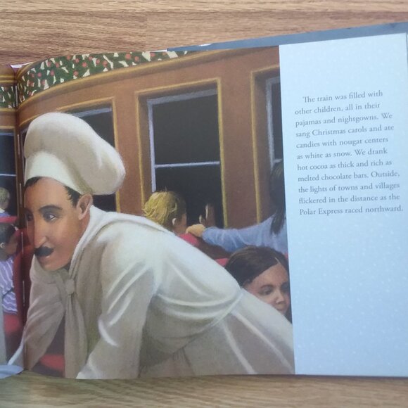 VGUC The Polar Express: A Christmas Holiday Book for Kids Hardcover - Picture 2 of 3